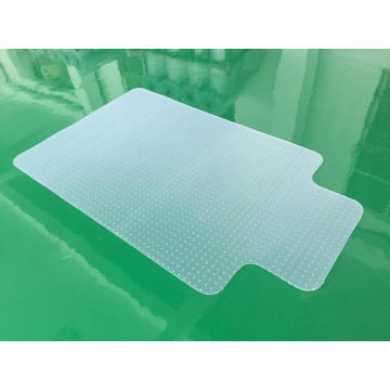 Clear PVC Studded carpet chair mats